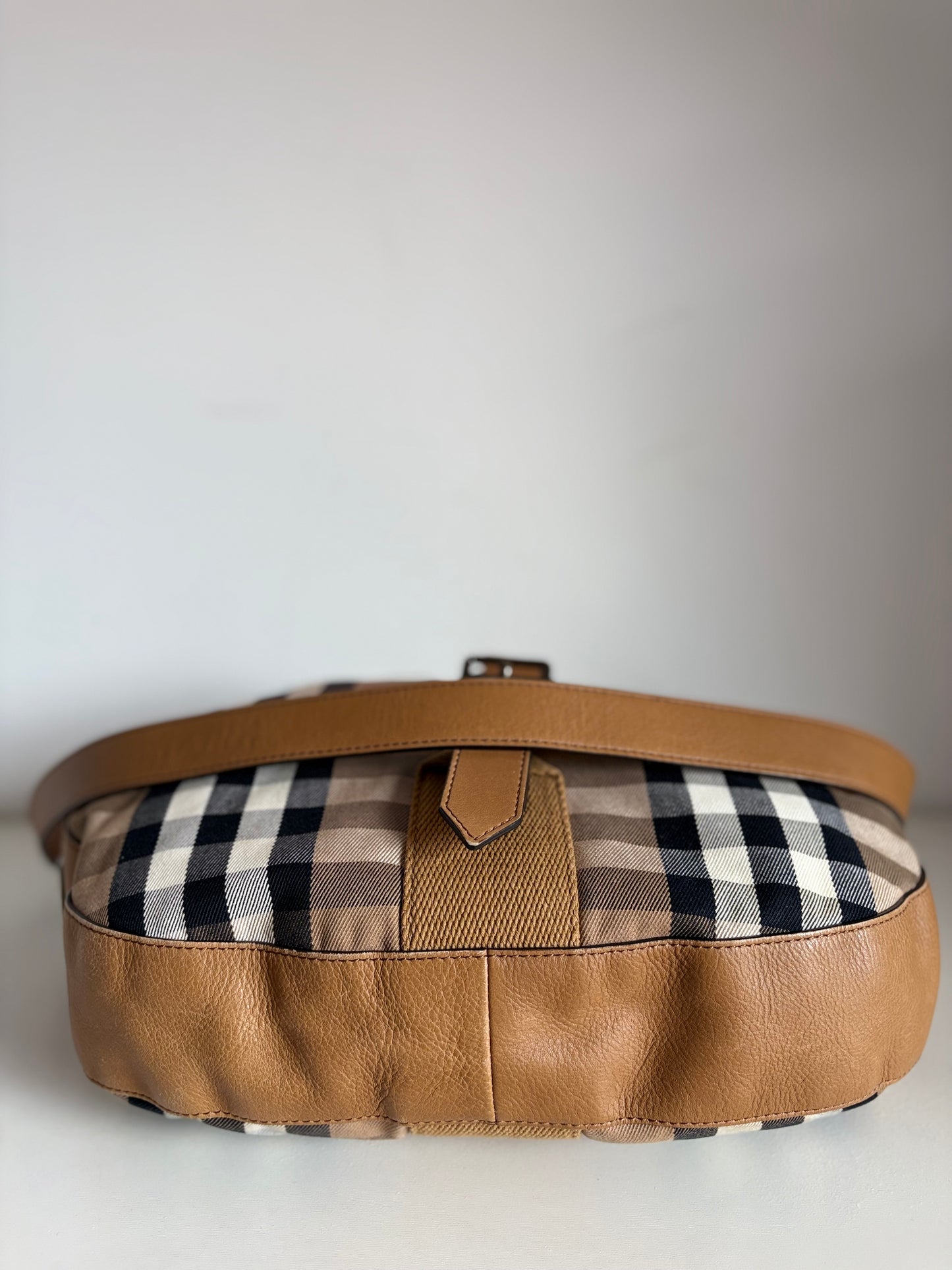 Burberry House check hobo