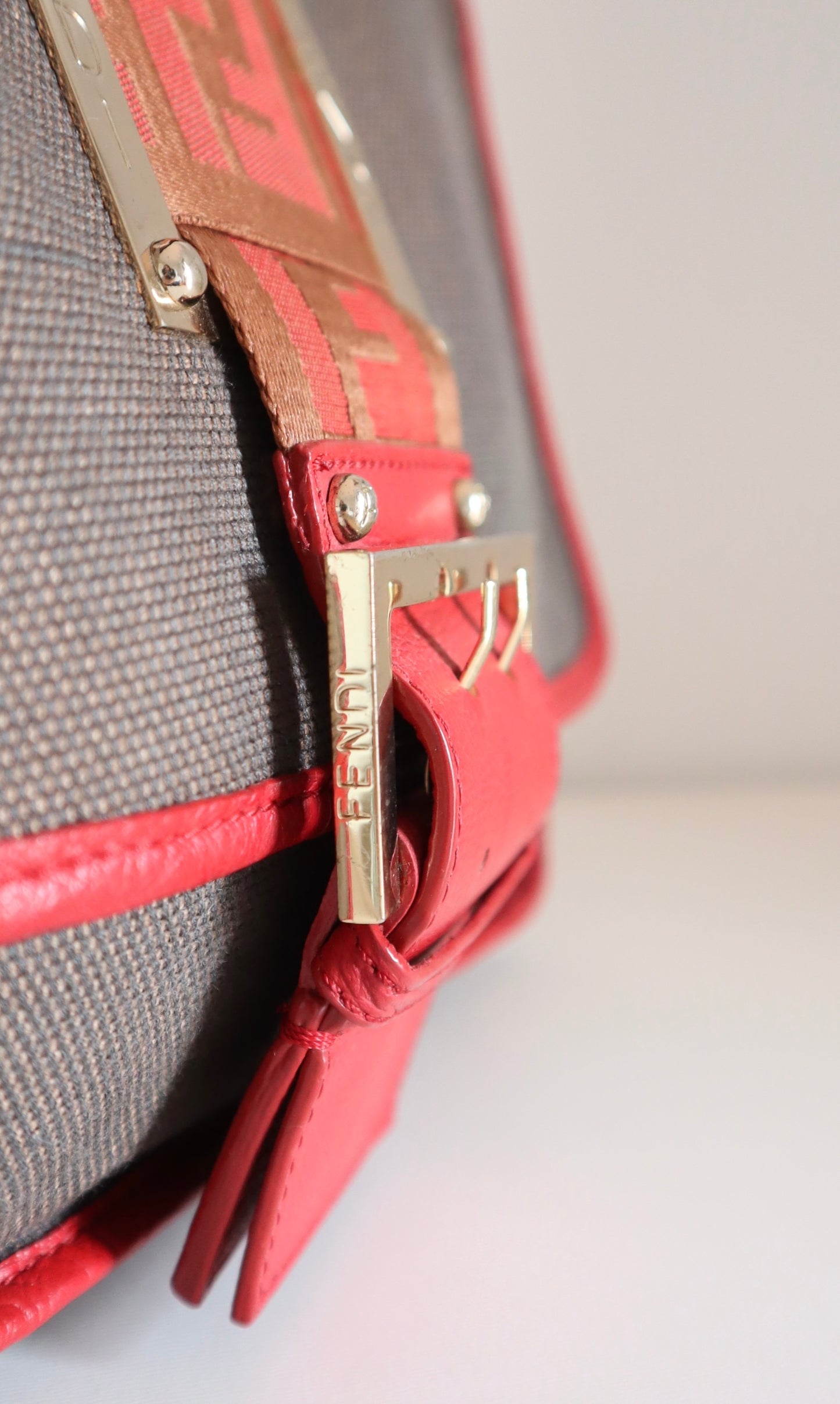 Fendi zucca canvas bag