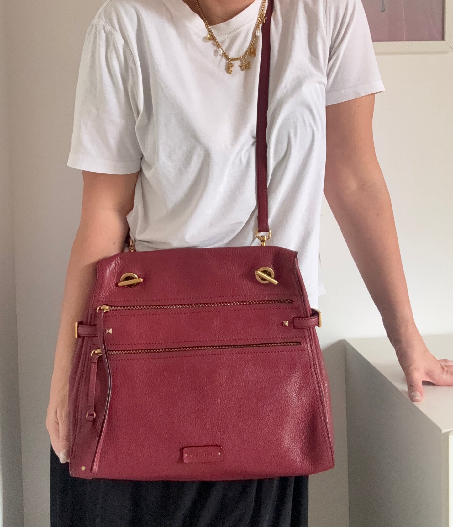 Valentino Garavani leather bag