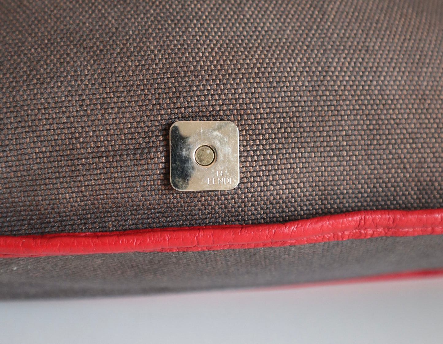 Fendi zucca canvas bag