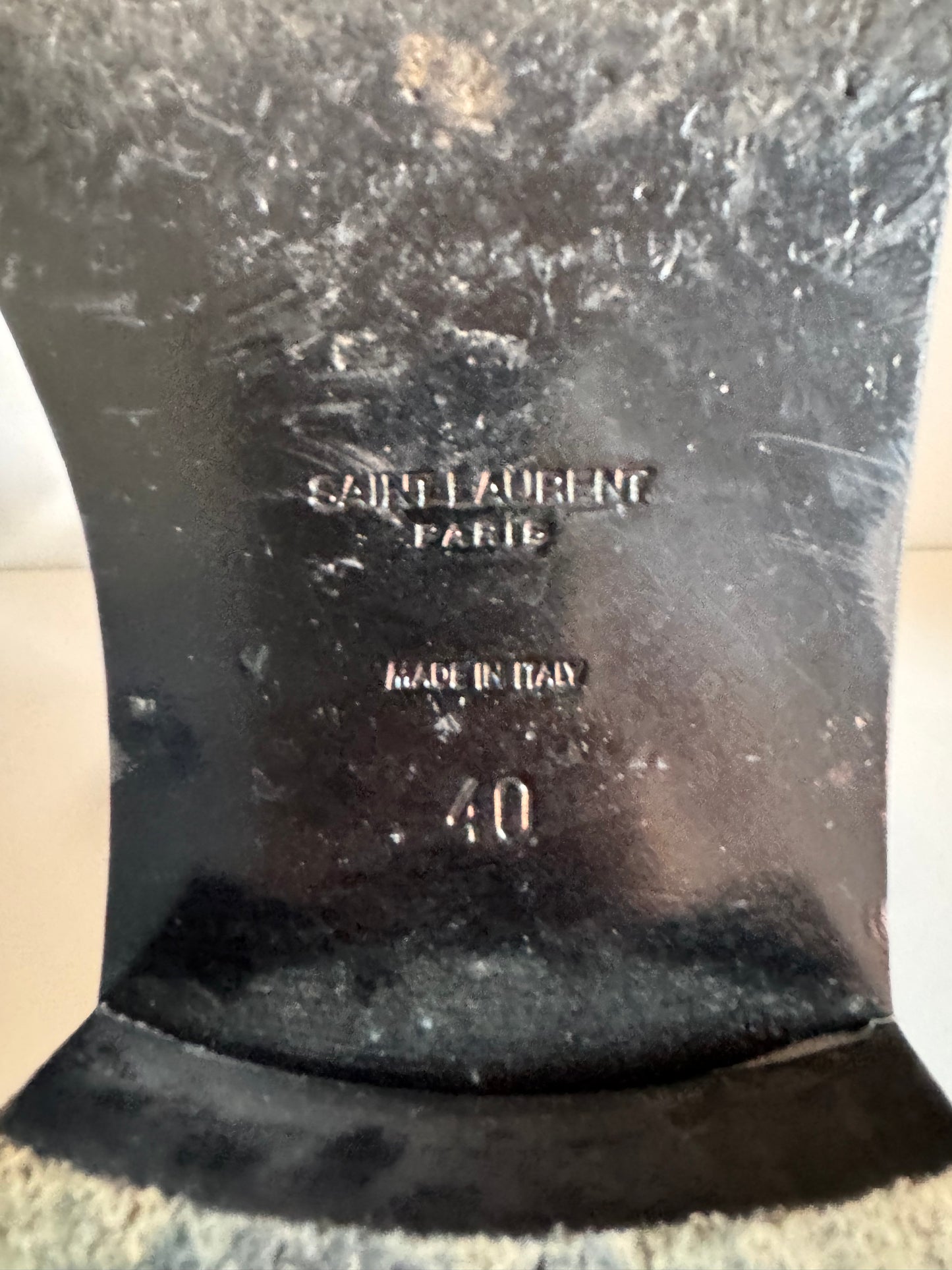 Saint Laurent boots 40