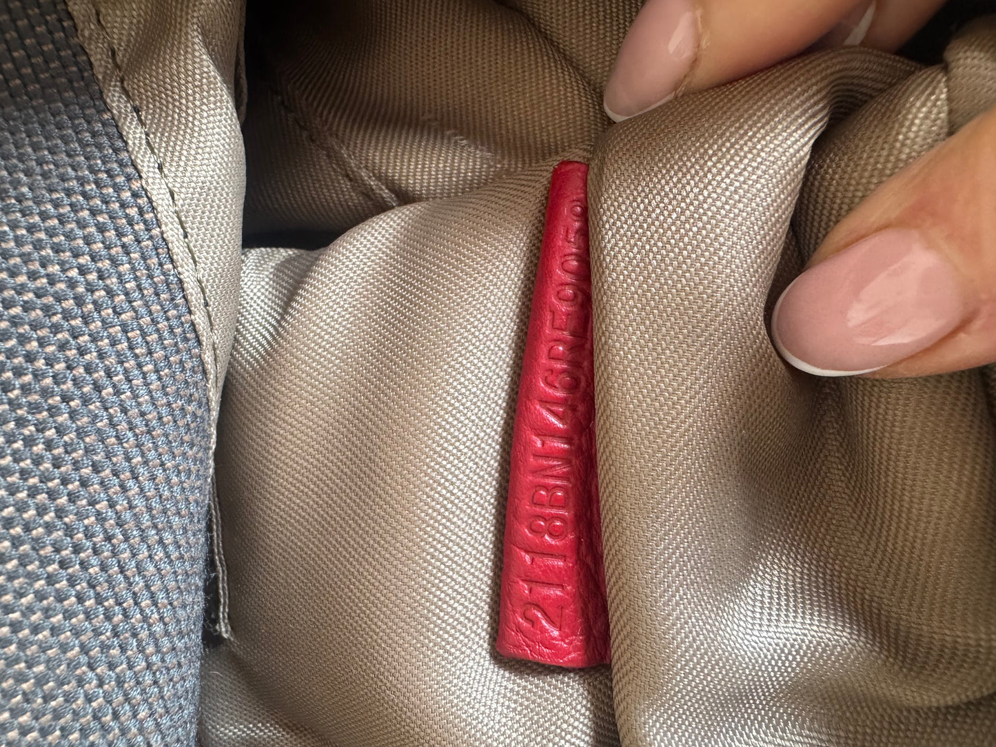 Fendi zucca canvas bag