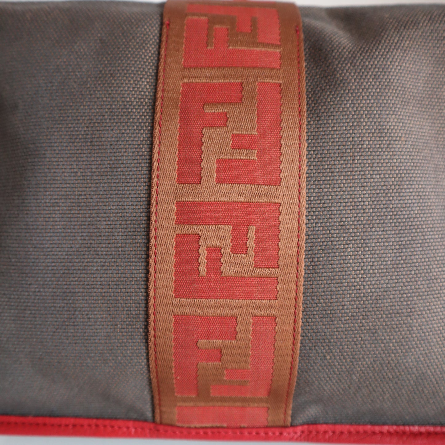 Fendi zucca canvas bag