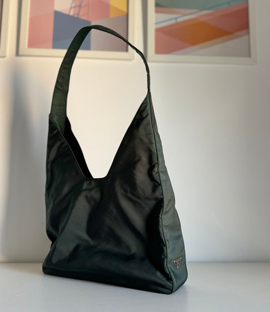 Prada nylon shoulder bag