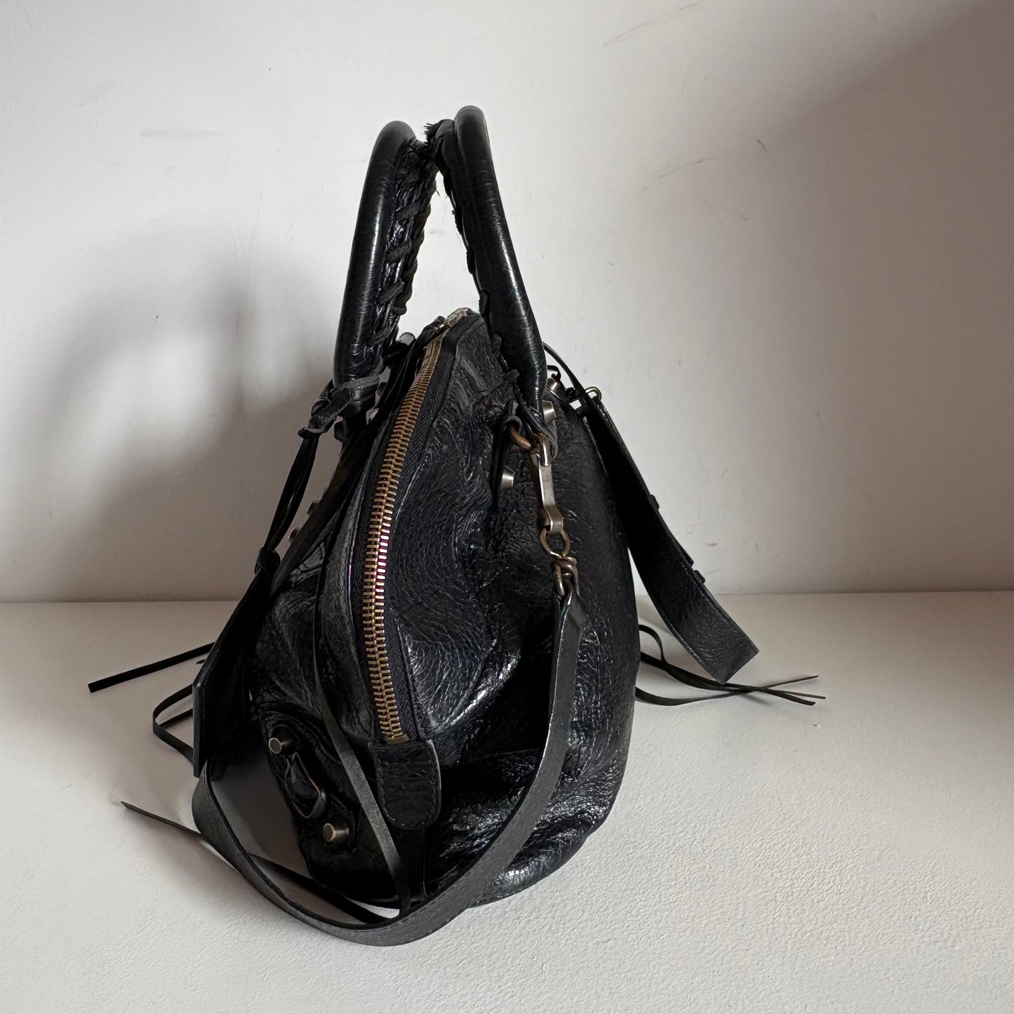 Balenciaga Classic bowling 30 Arena lambskin