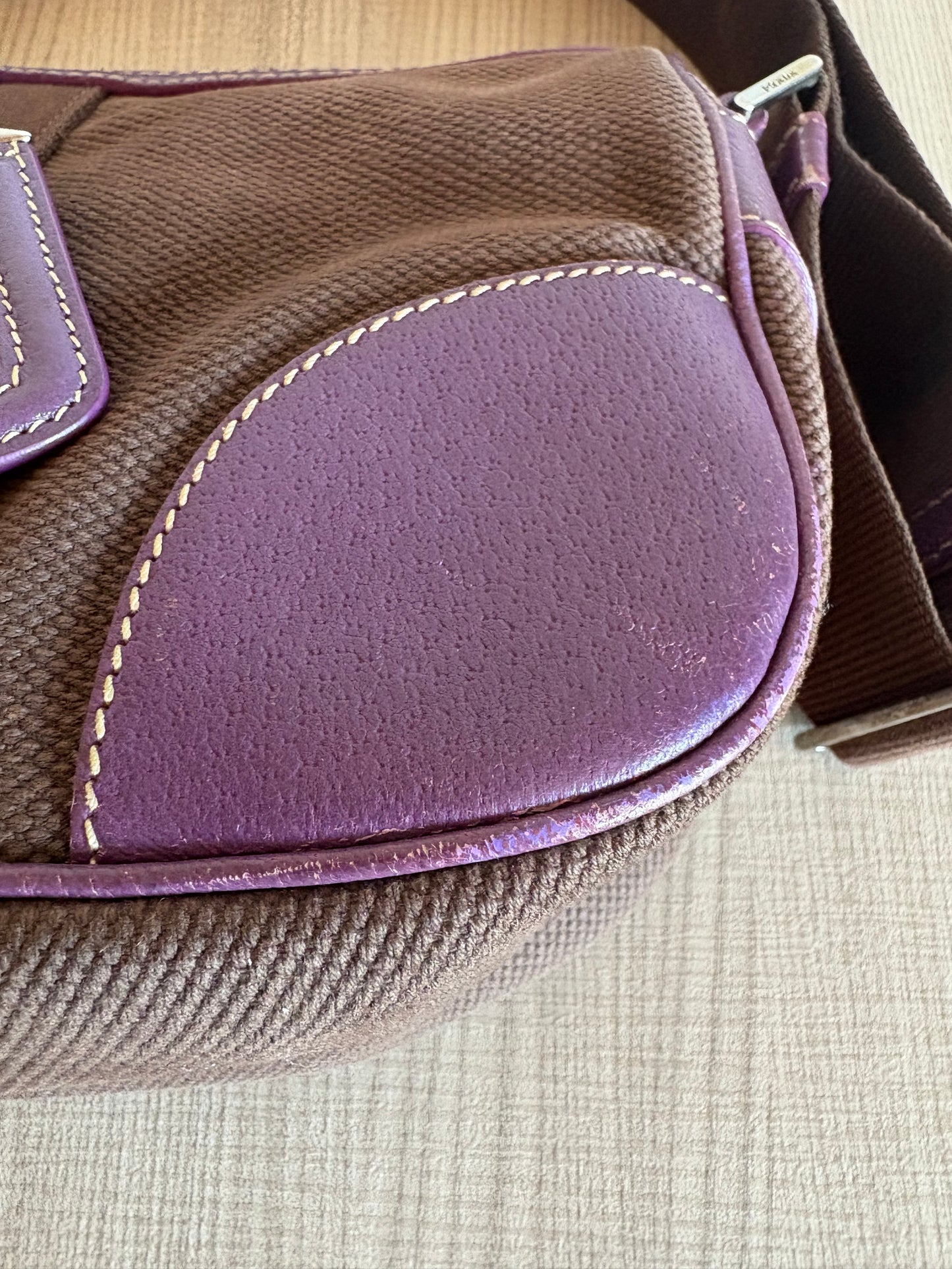 Borsa Prada tela e pelle 💜