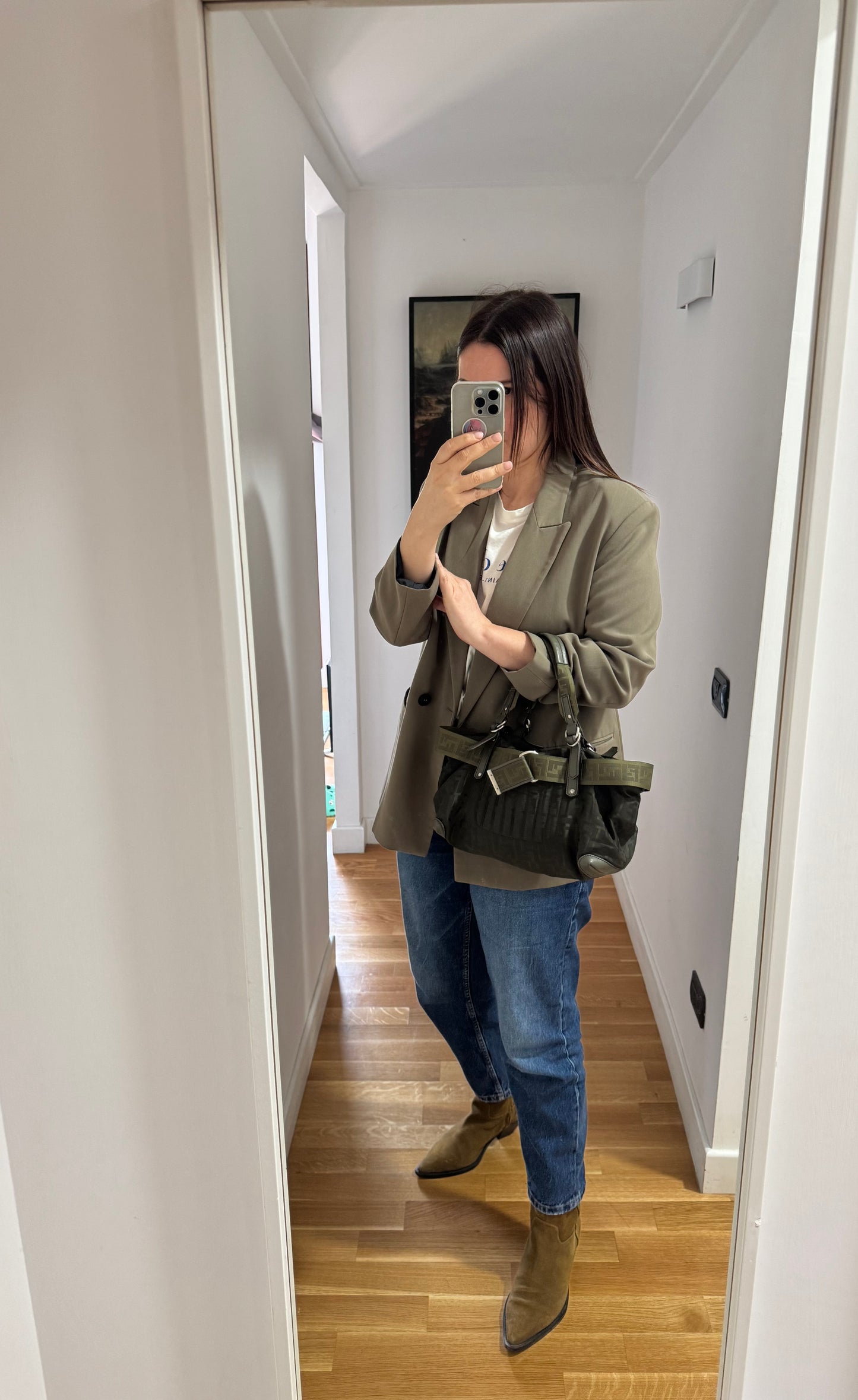 Fendi zucca bag
