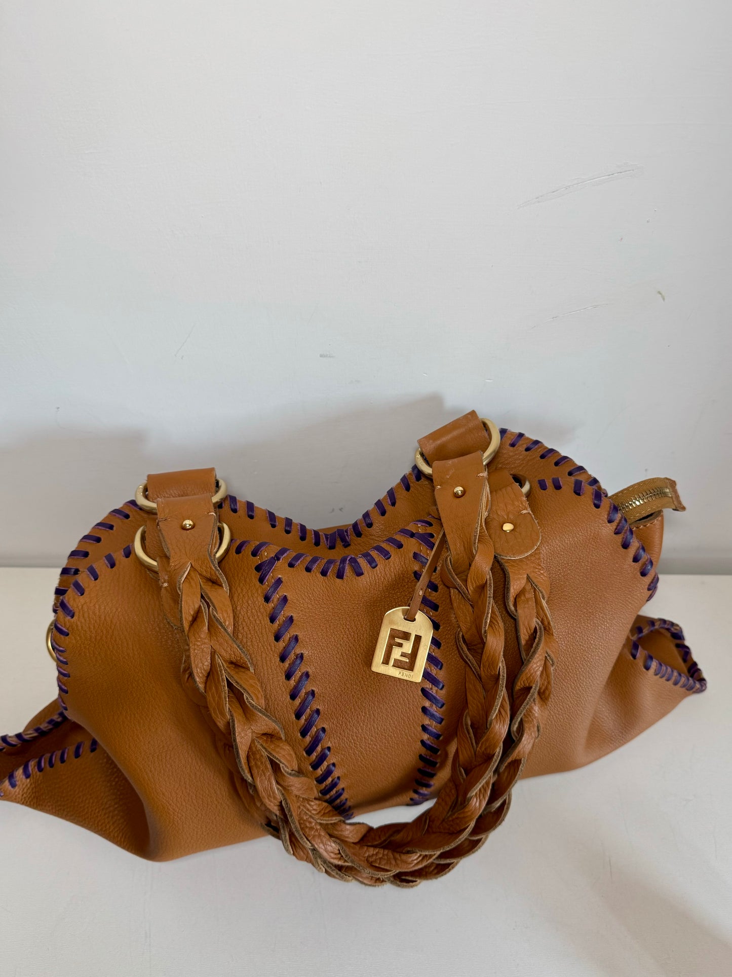 Fendi devil trapeze bag