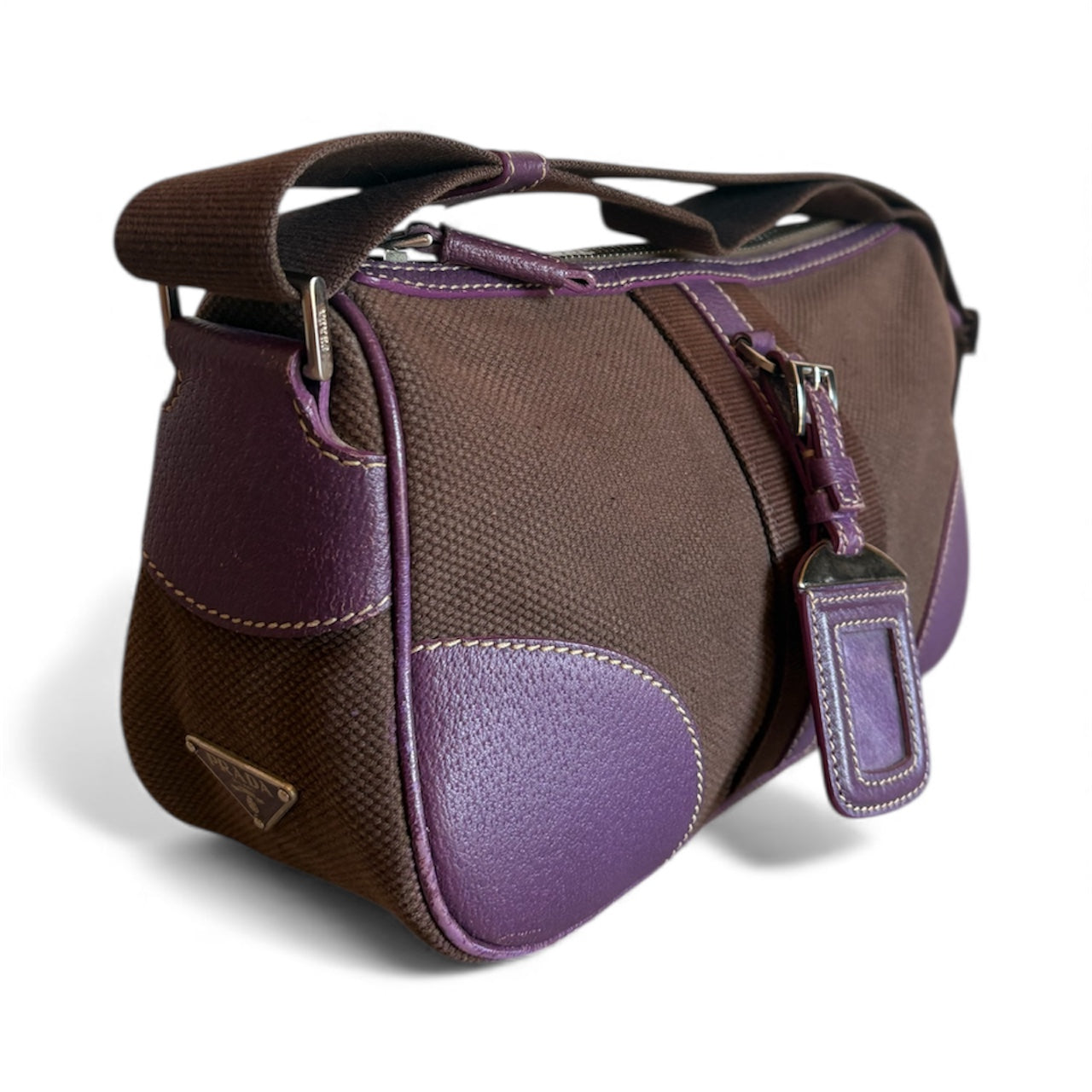 Borsa Prada tela e pelle 💜