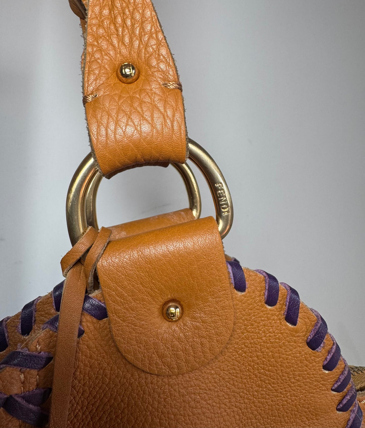 Fendi devil trapeze bag