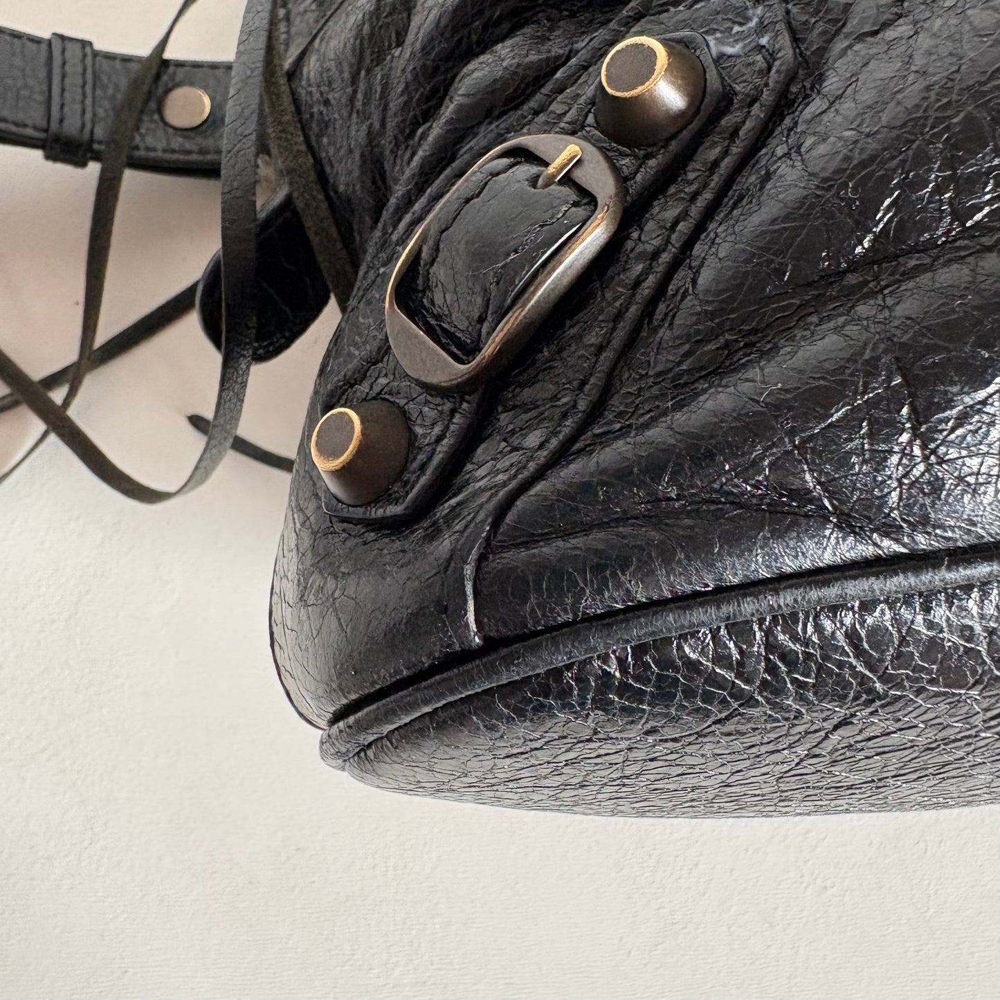 Balenciaga Classic bowling 30 Arena lambskin