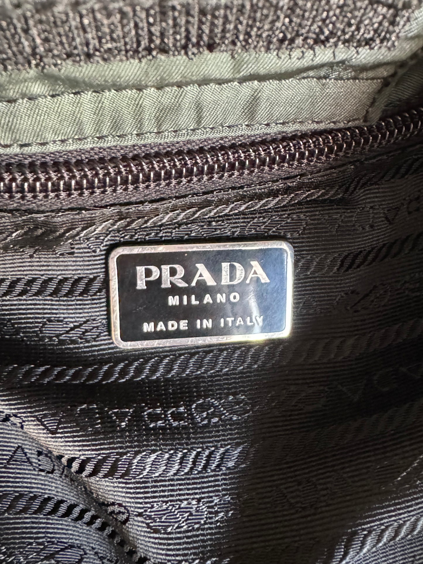 Prada nylon shoulder bag