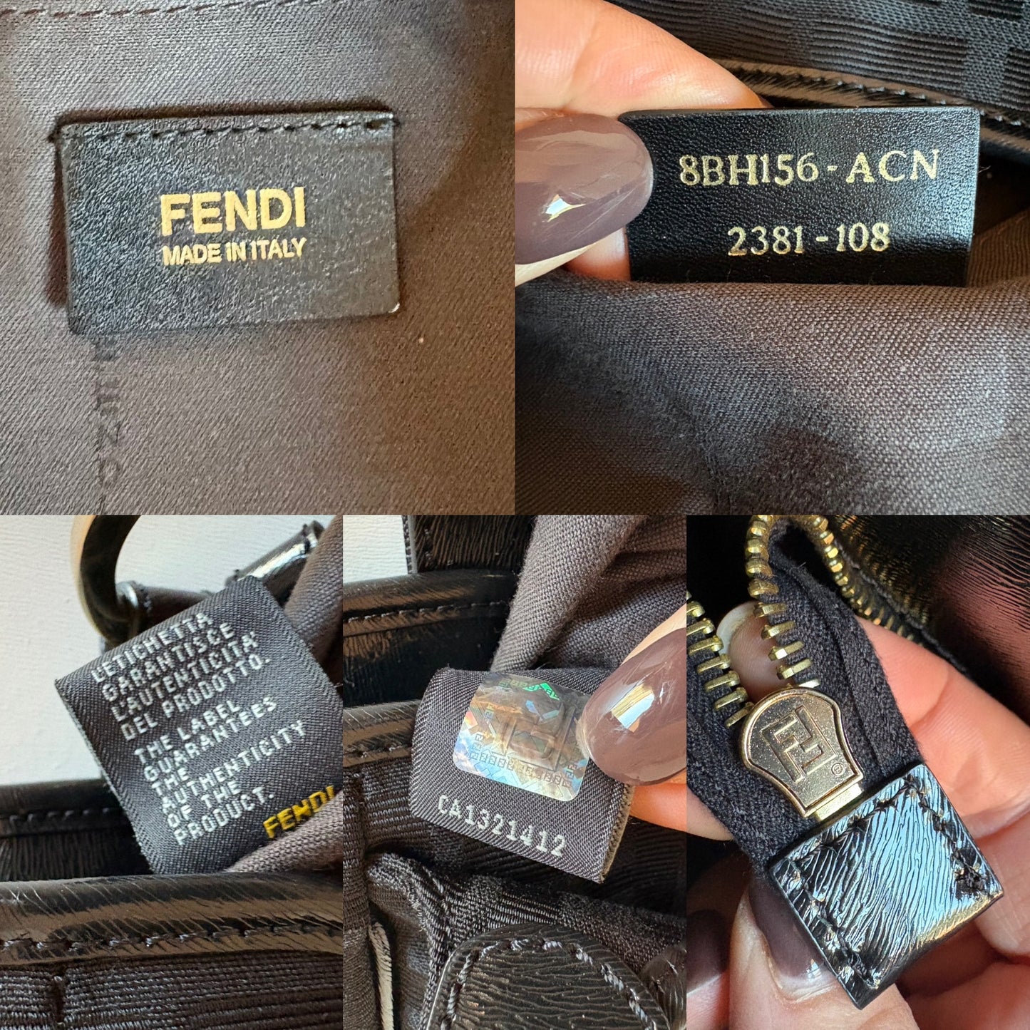 Fendi Chef zucca bag