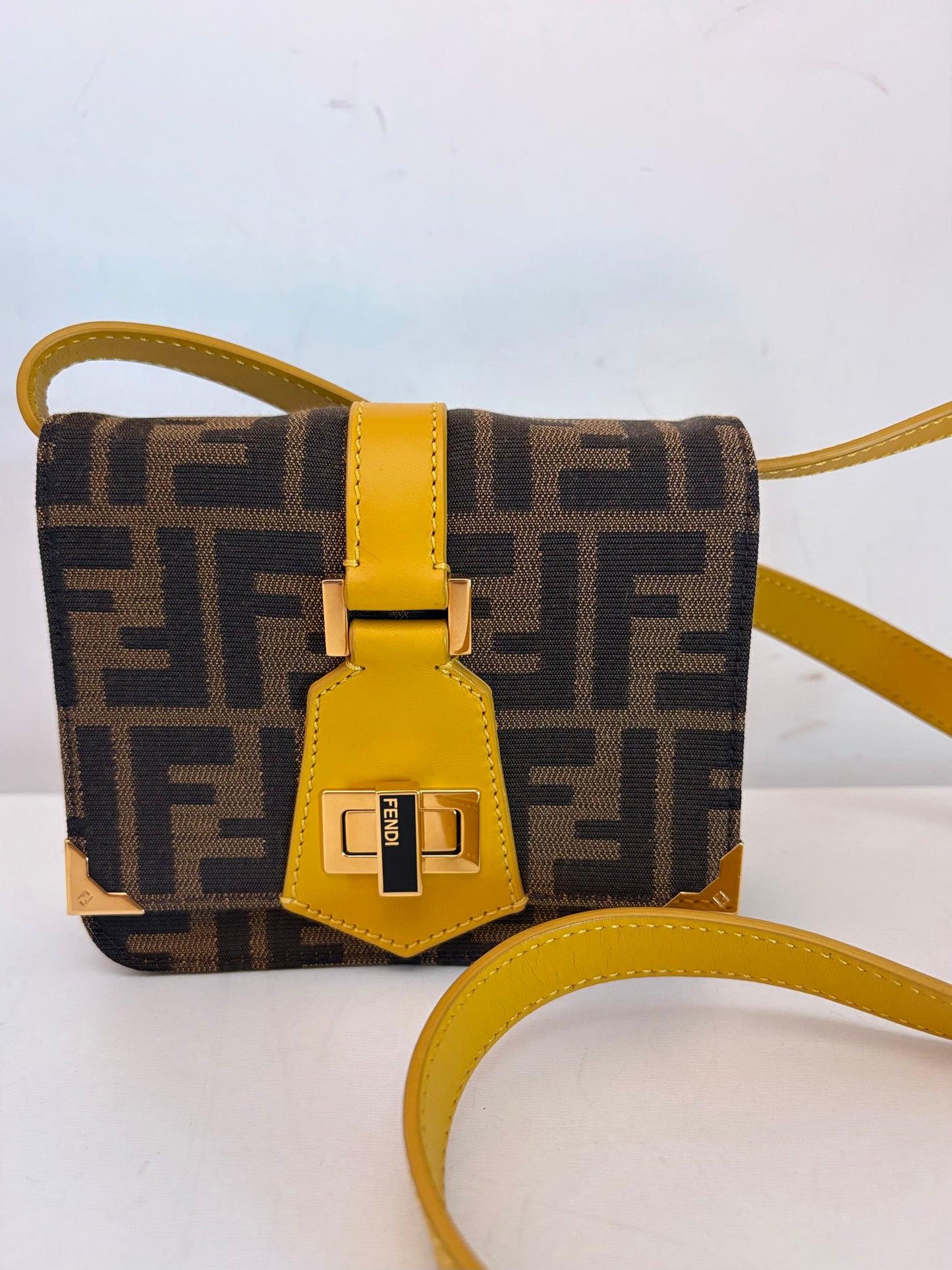 Fendi zucca crossbody mini bag