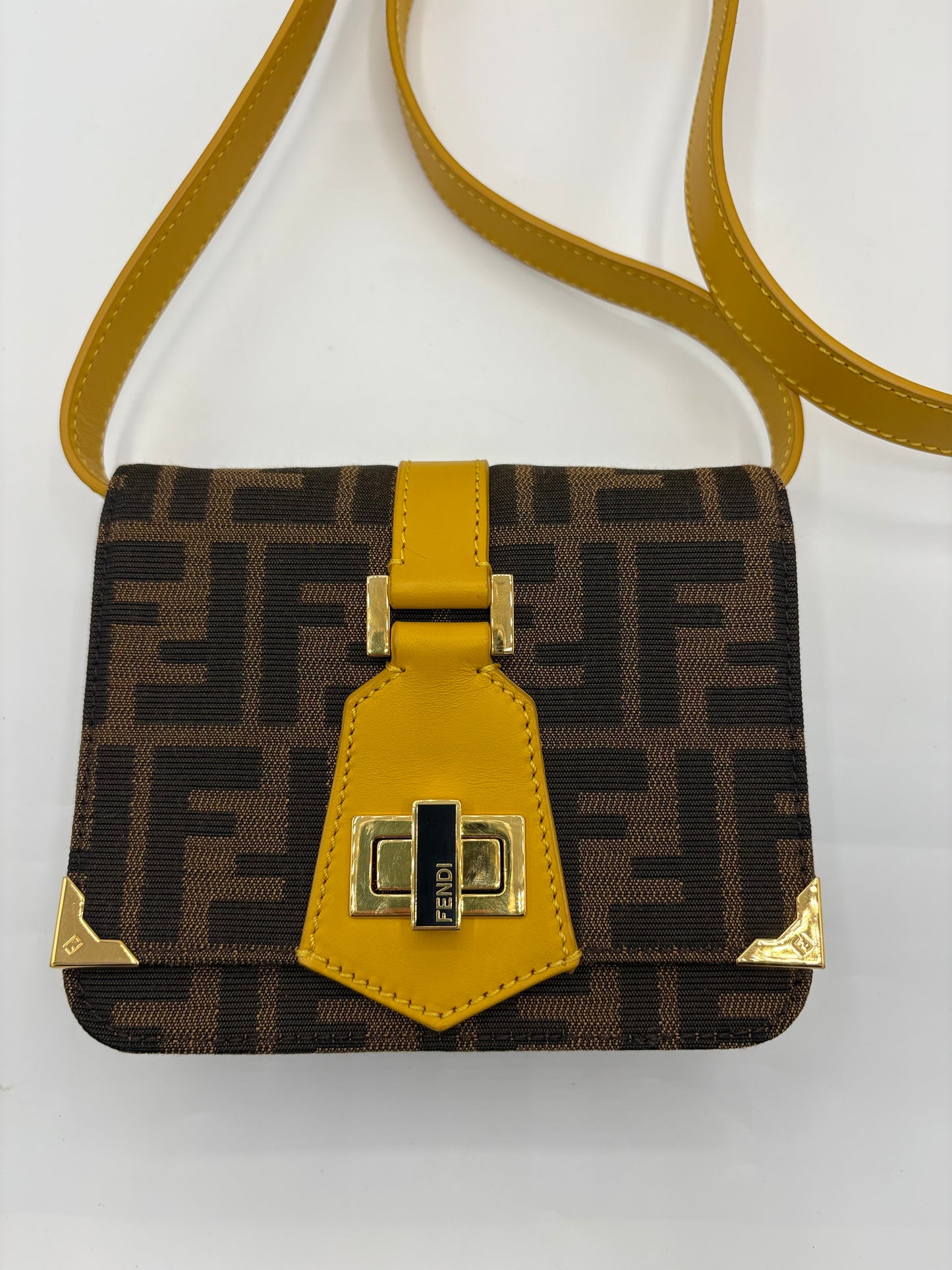 Fendi zucca crossbody mini bag