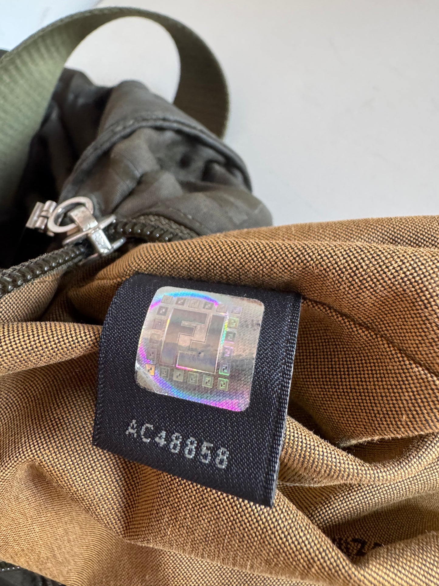 Fendi zucca bag