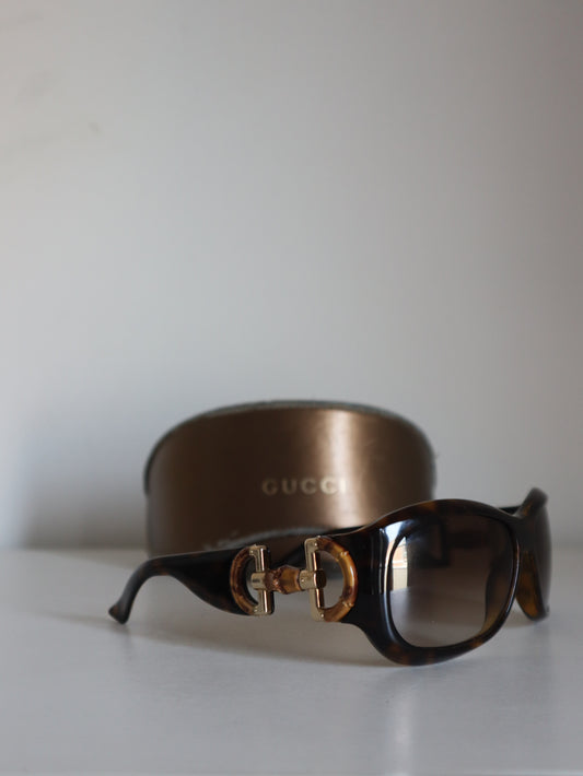 Gucci bamboo sunglasses