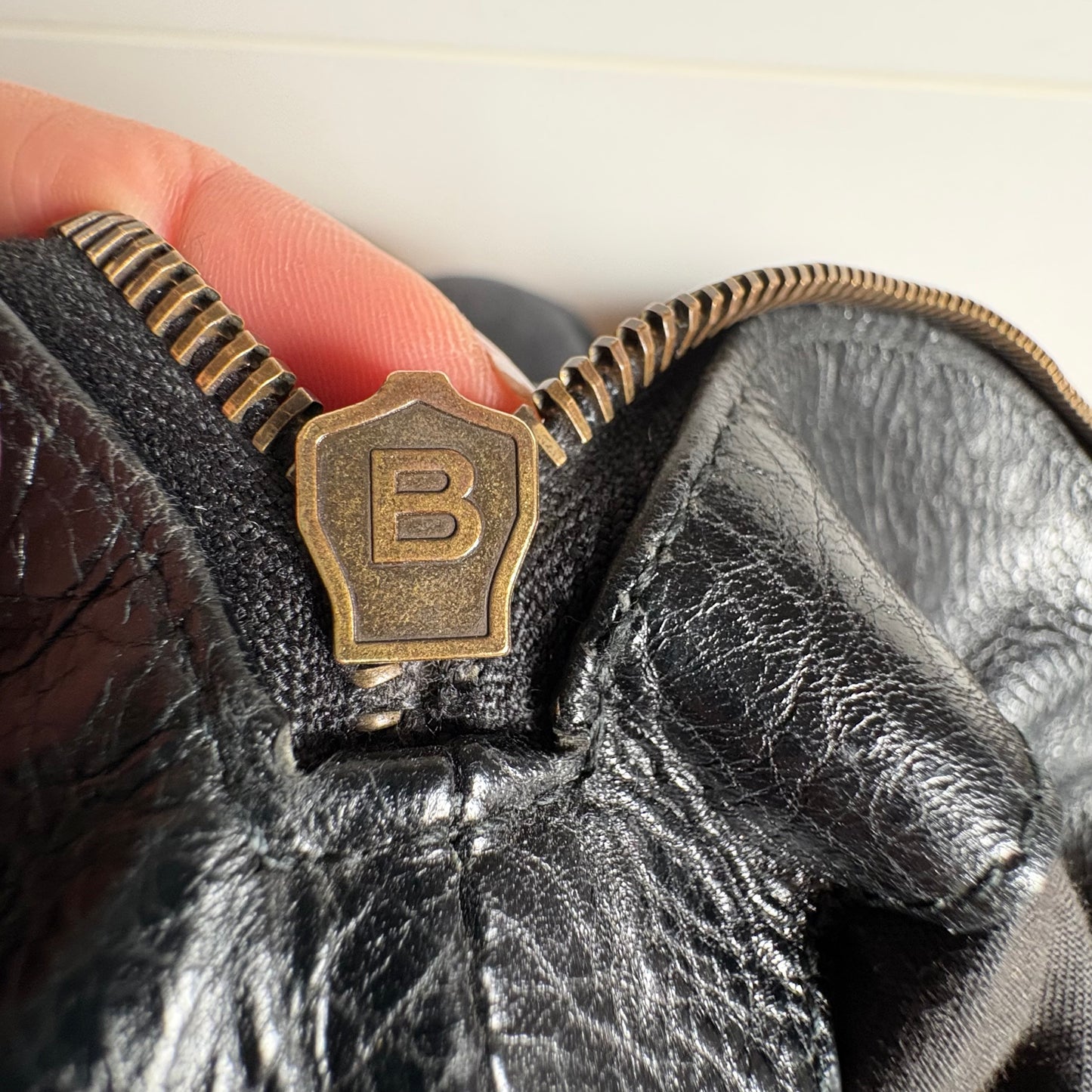 Balenciaga Classic bowling 30 Arena lambskin