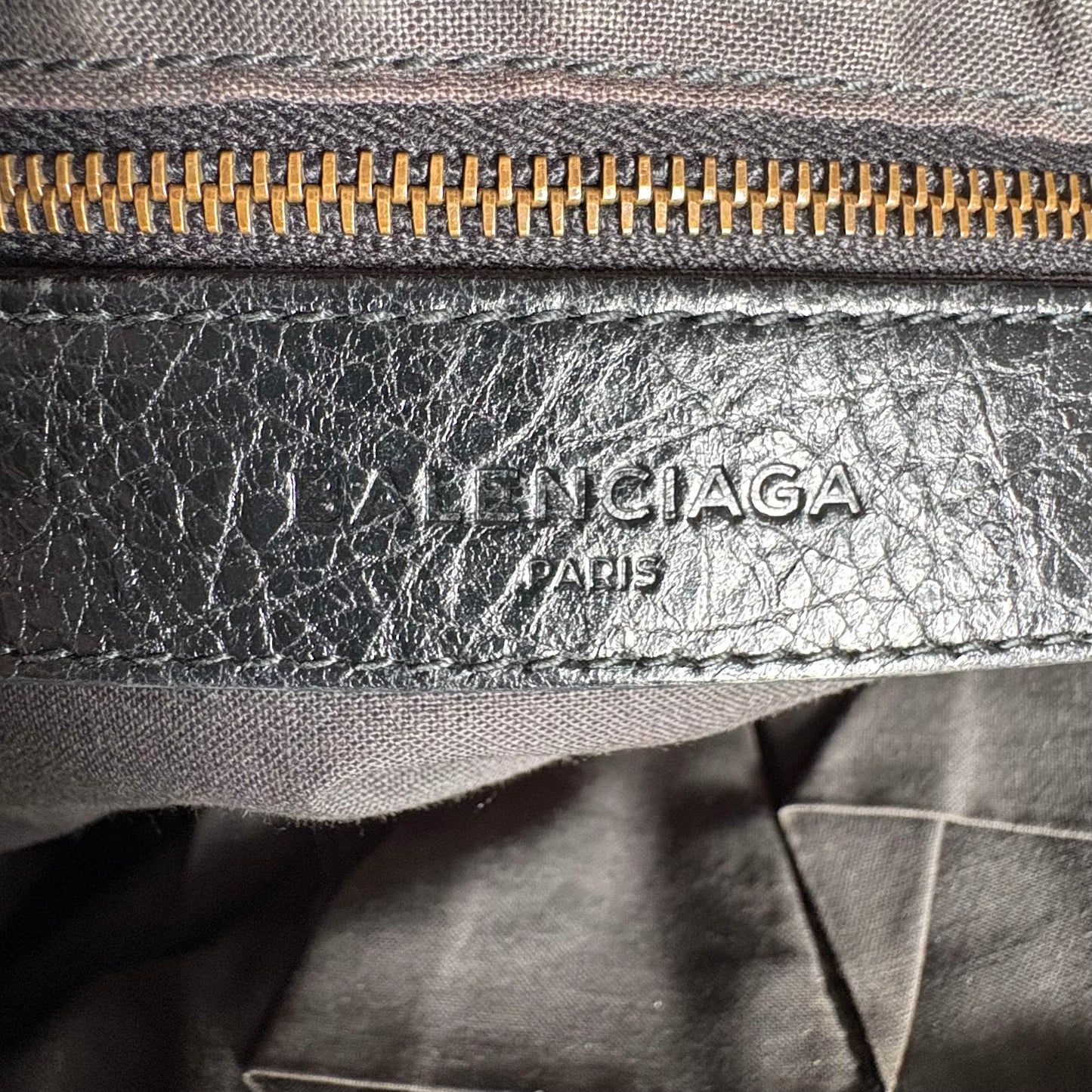 Balenciaga Classic bowling 30 Arena lambskin