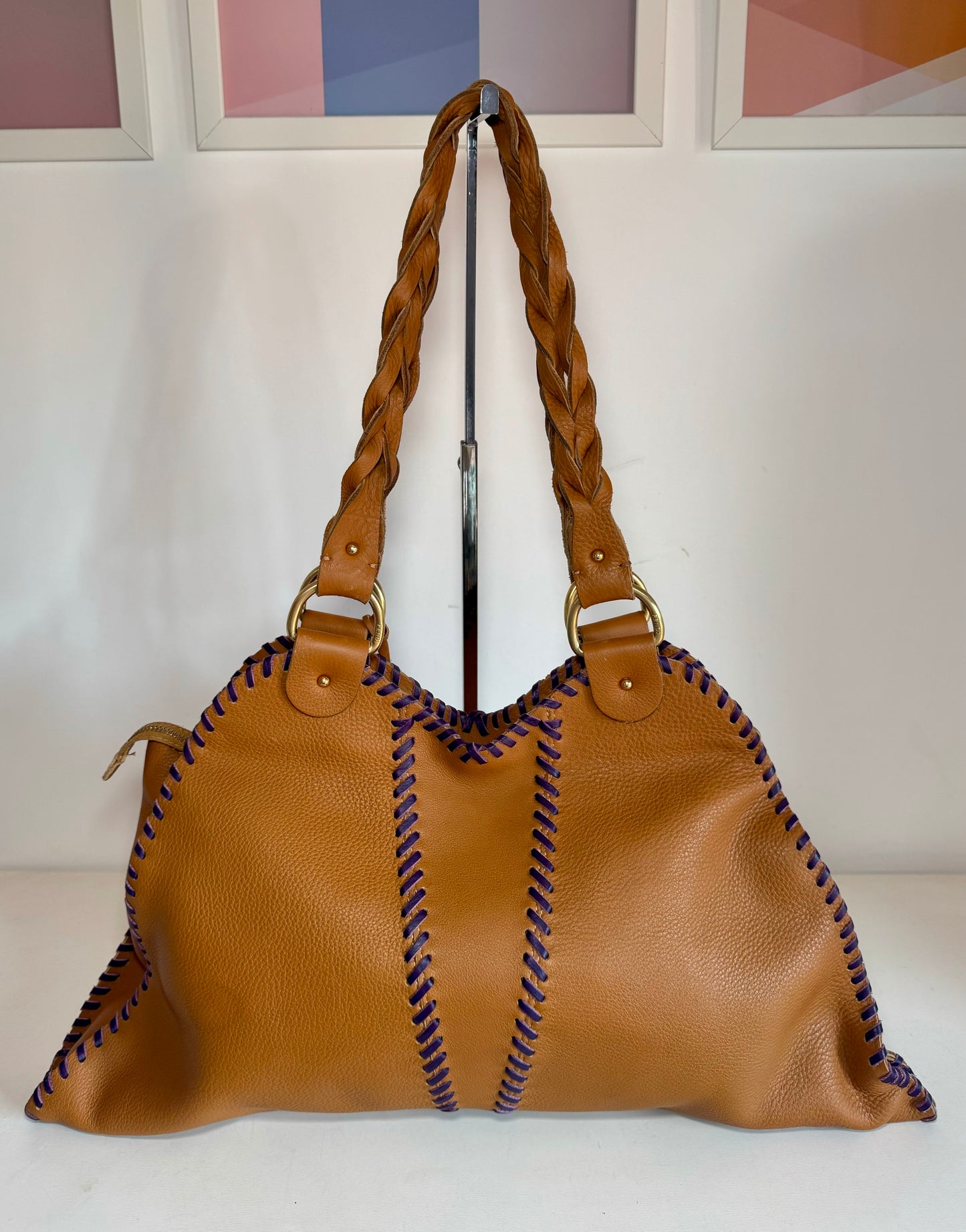 Fendi devil trapeze bag