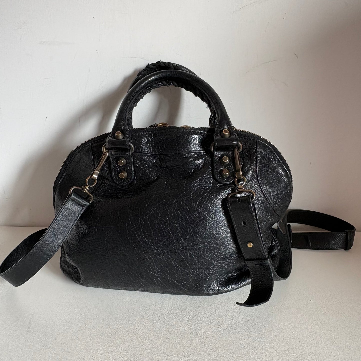 Balenciaga Classic bowling 30 Arena lambskin