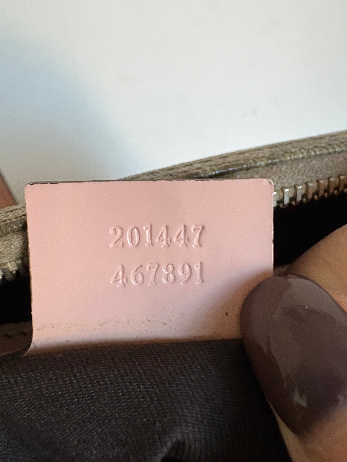 Gucci brown GG supreme crossbody bag