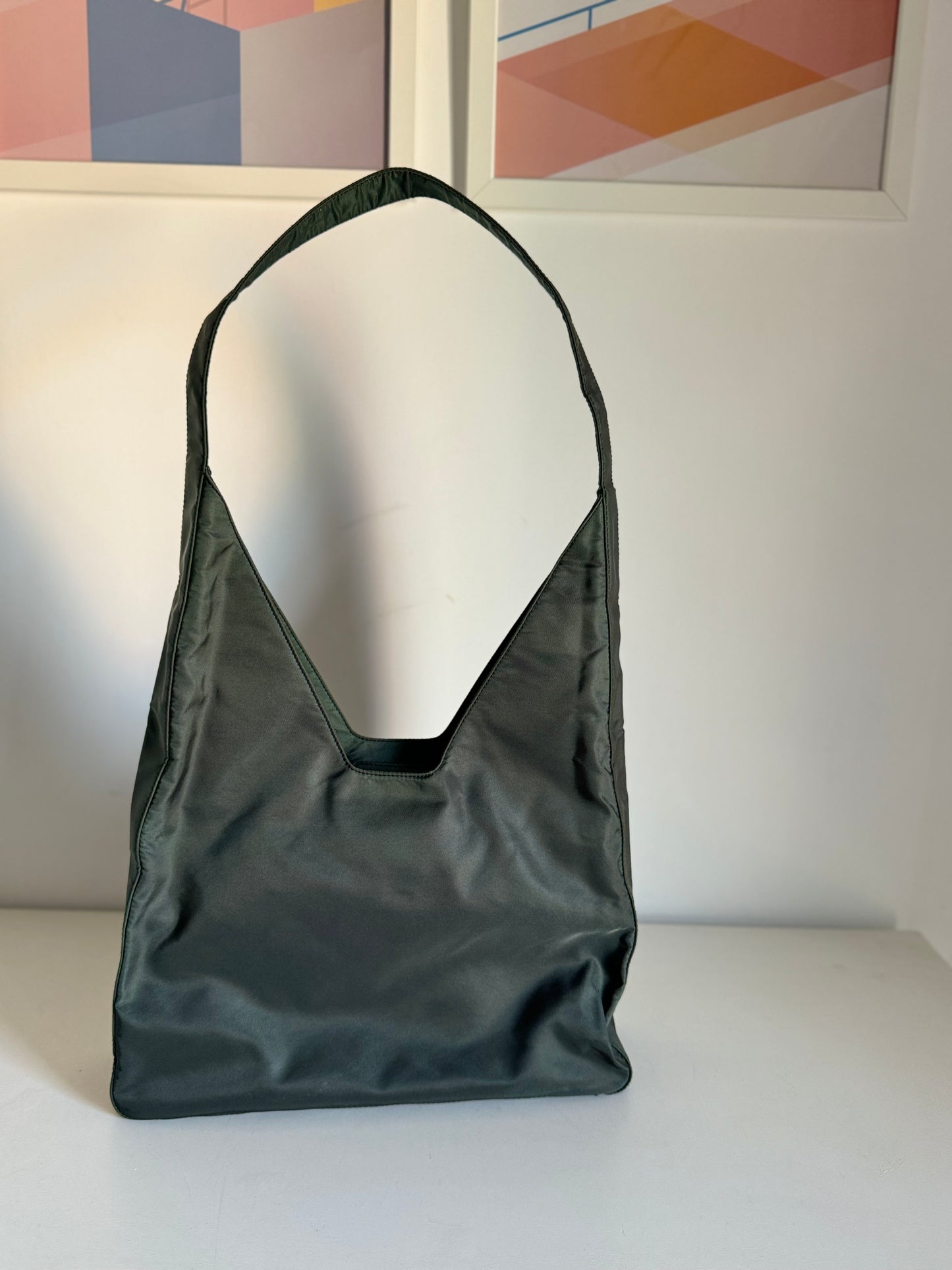 Prada nylon shoulder bag