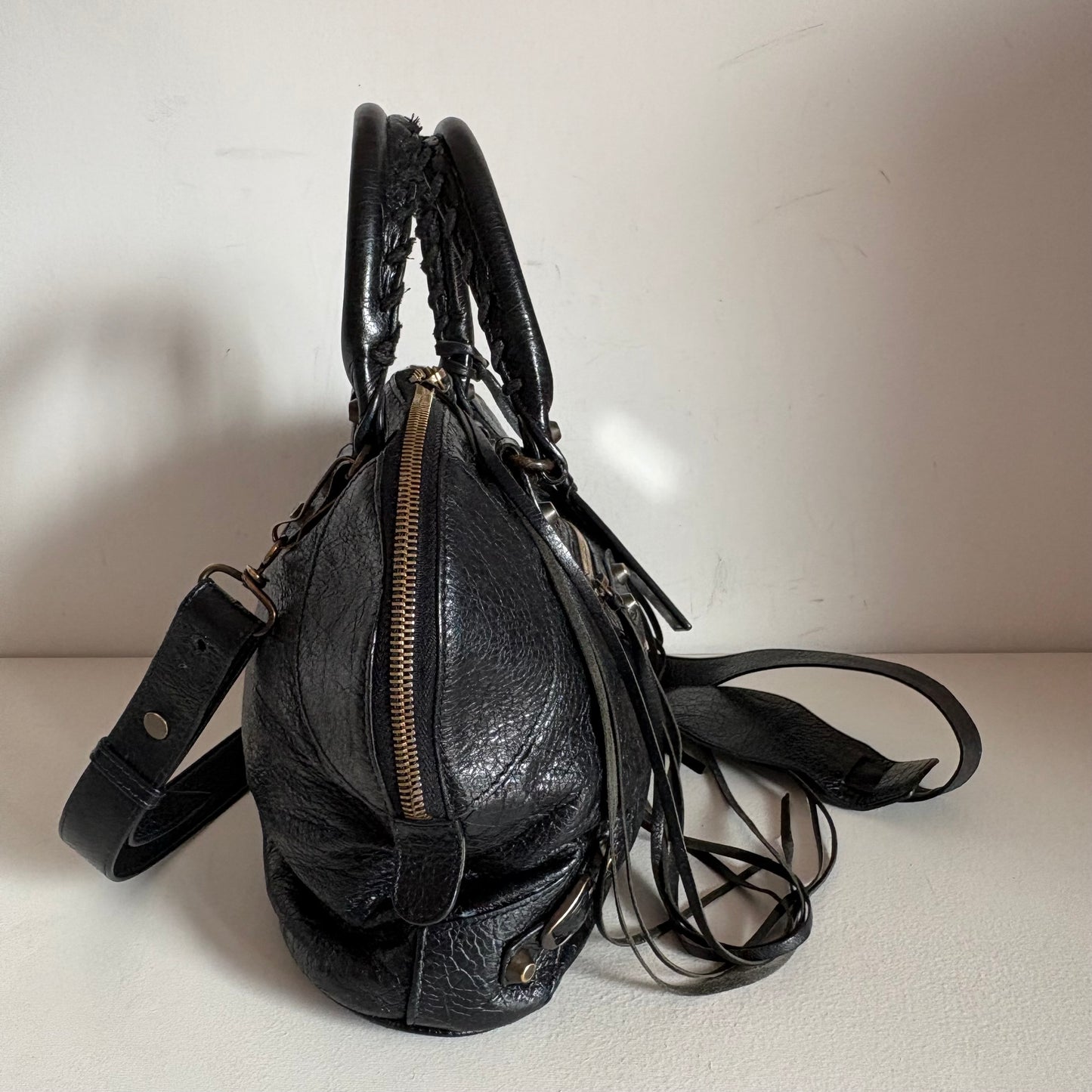 Balenciaga Classic bowling 30 Arena lambskin