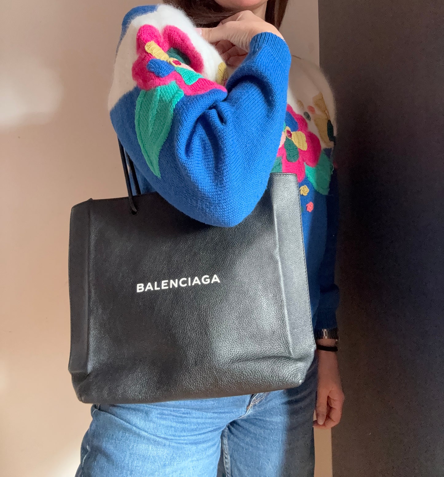 Balenciaga shopping tote bag