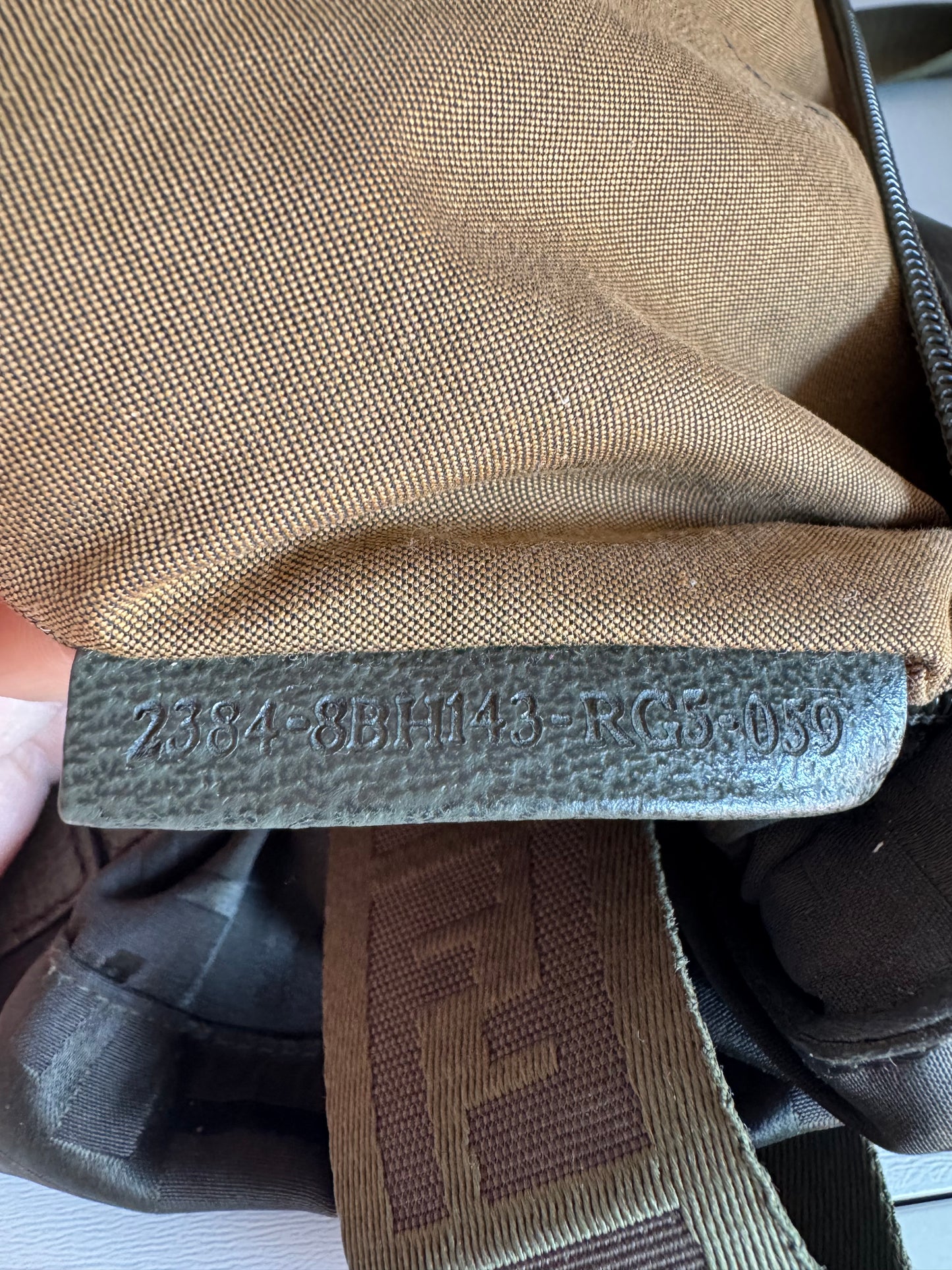 Fendi zucca bag