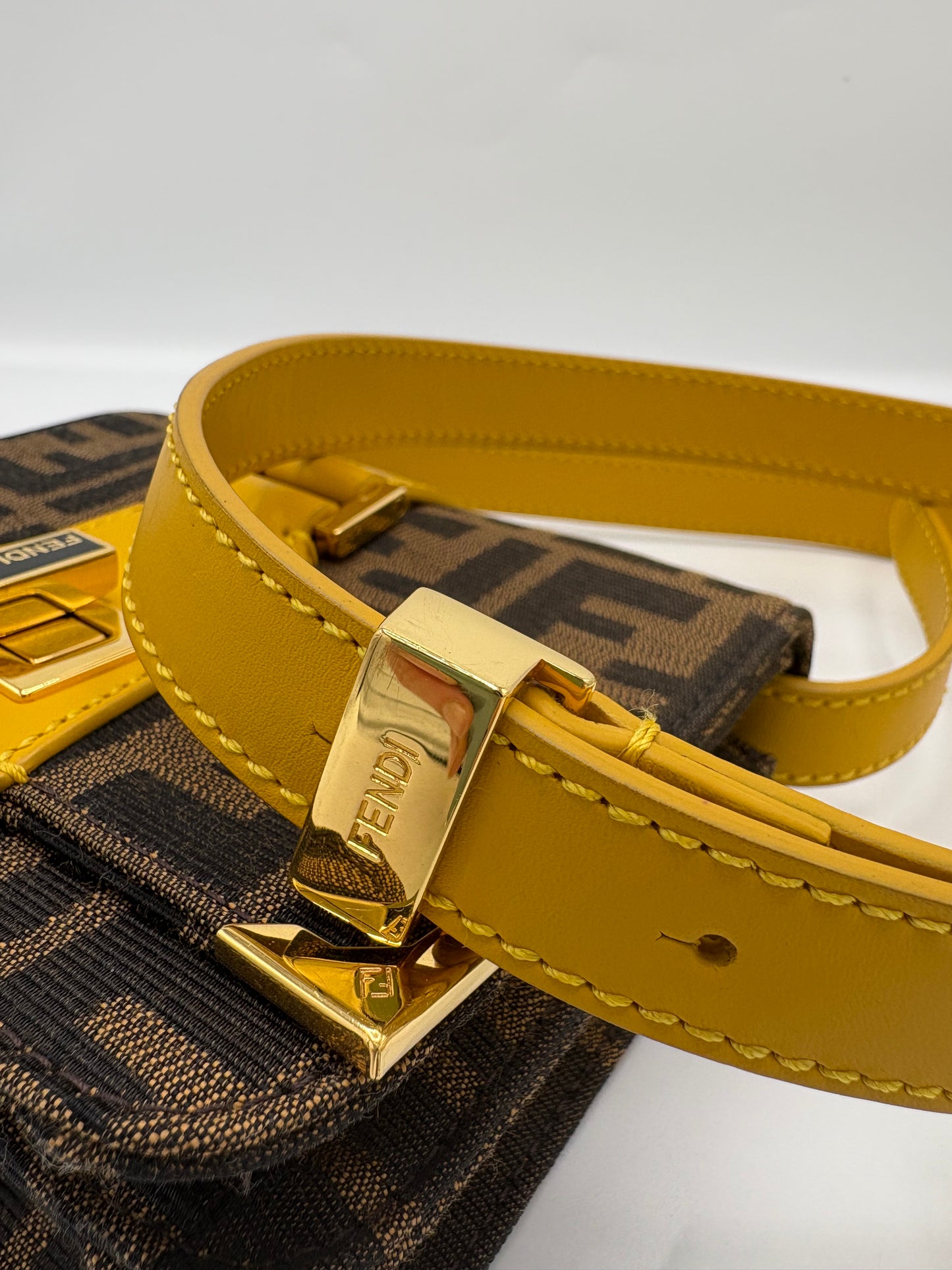 Fendi zucca crossbody mini bag