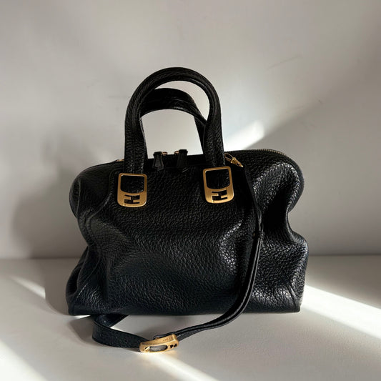 Fendi chameleon Boston bag