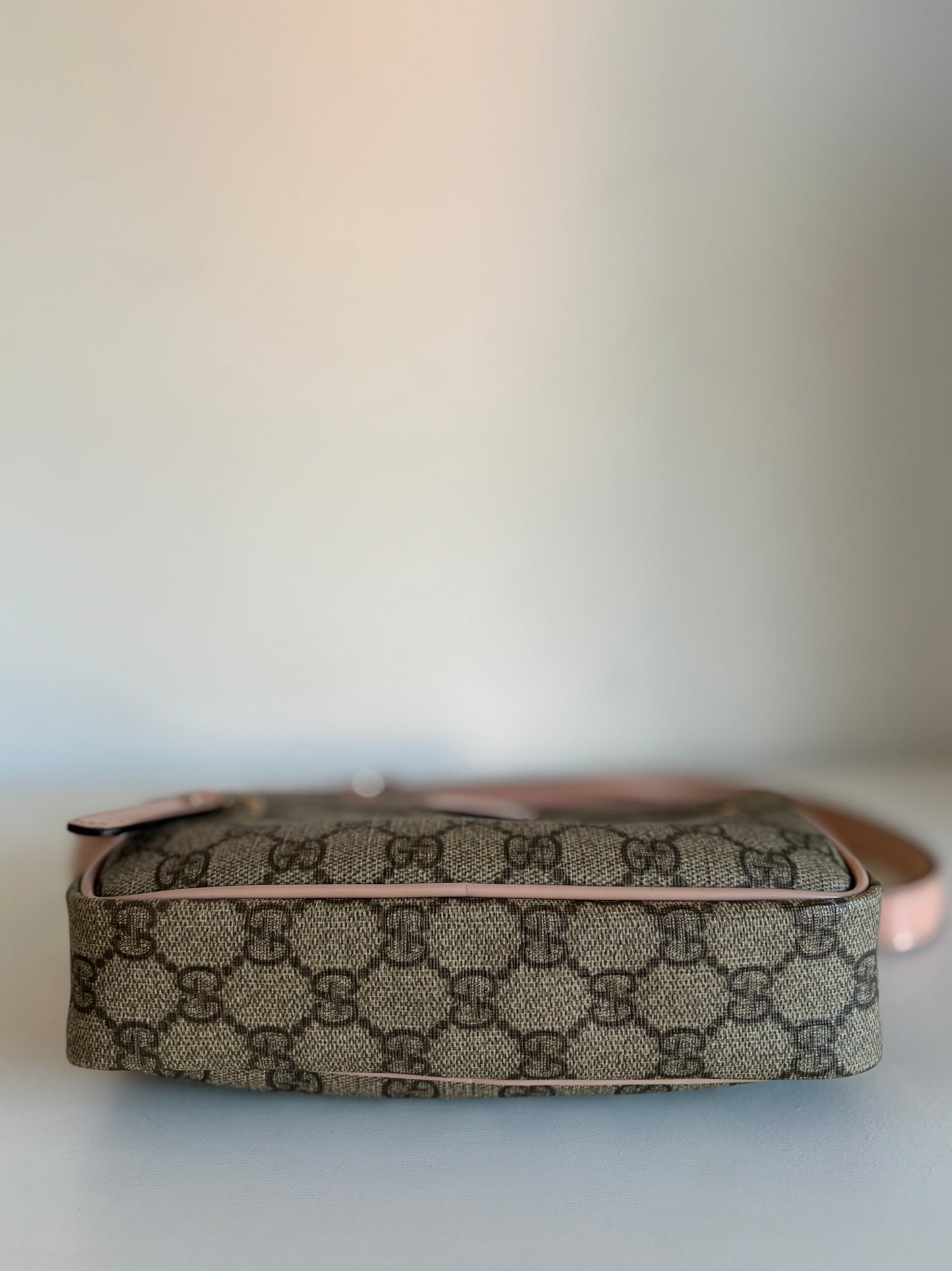 Gucci brown GG supreme crossbody bag
