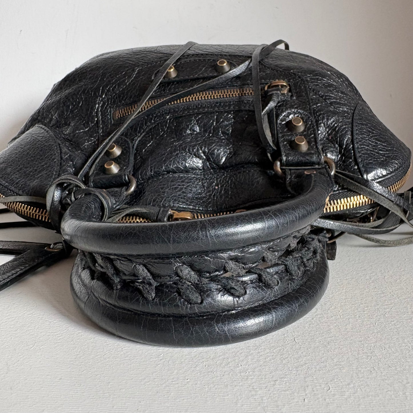 Balenciaga Classic bowling 30 Arena lambskin