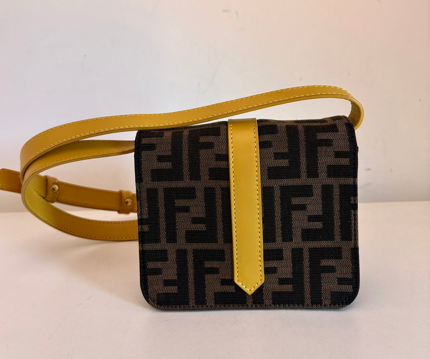 Fendi zucca crossbody mini bag