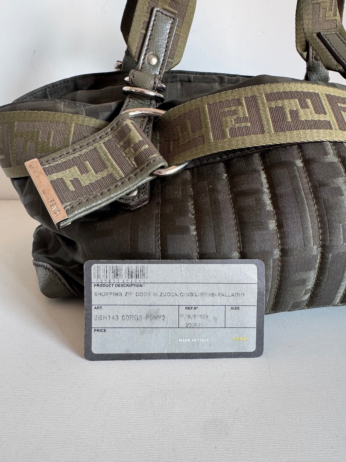 Fendi zucca bag