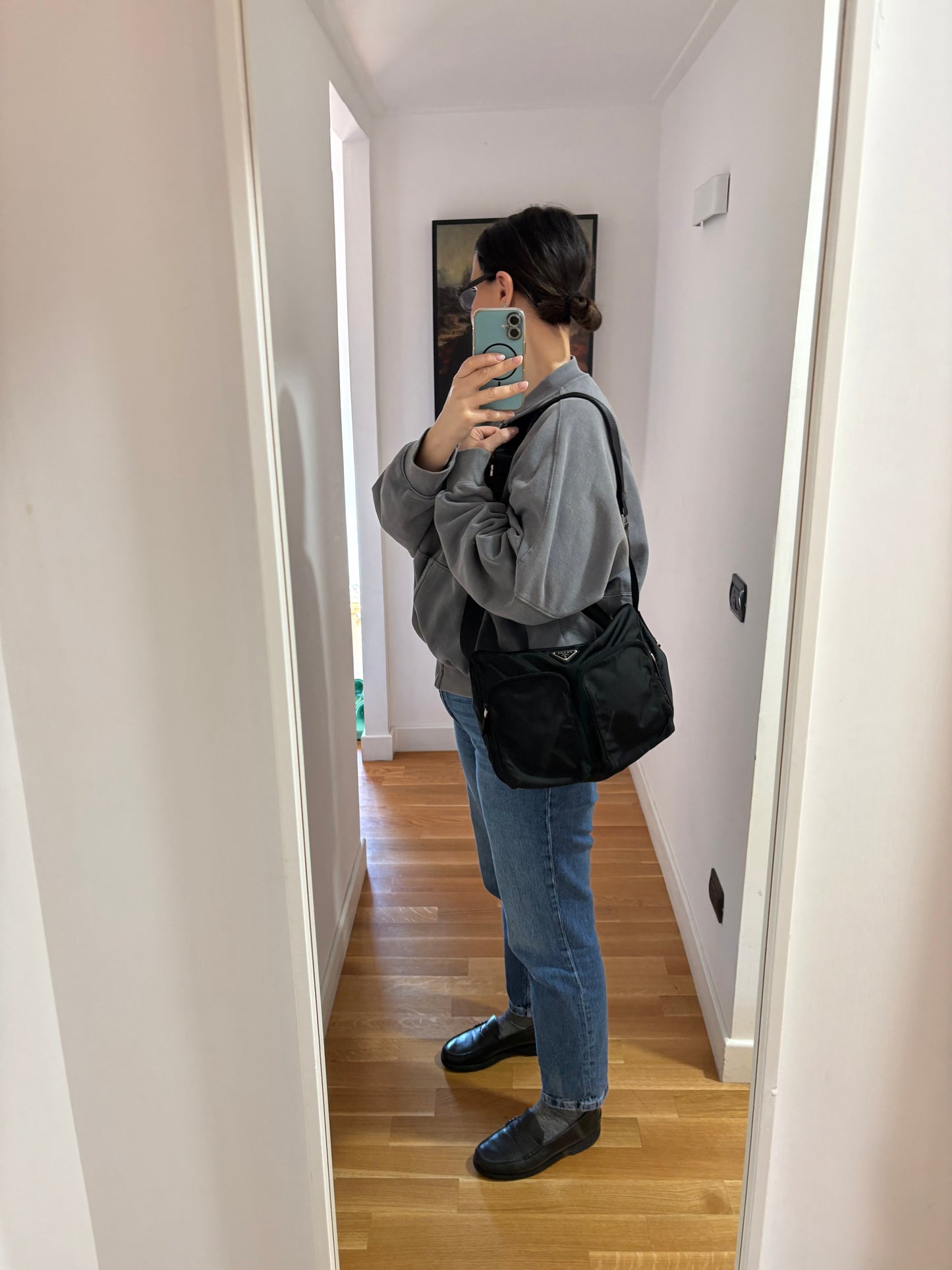 Prada BT0500 nylon bag