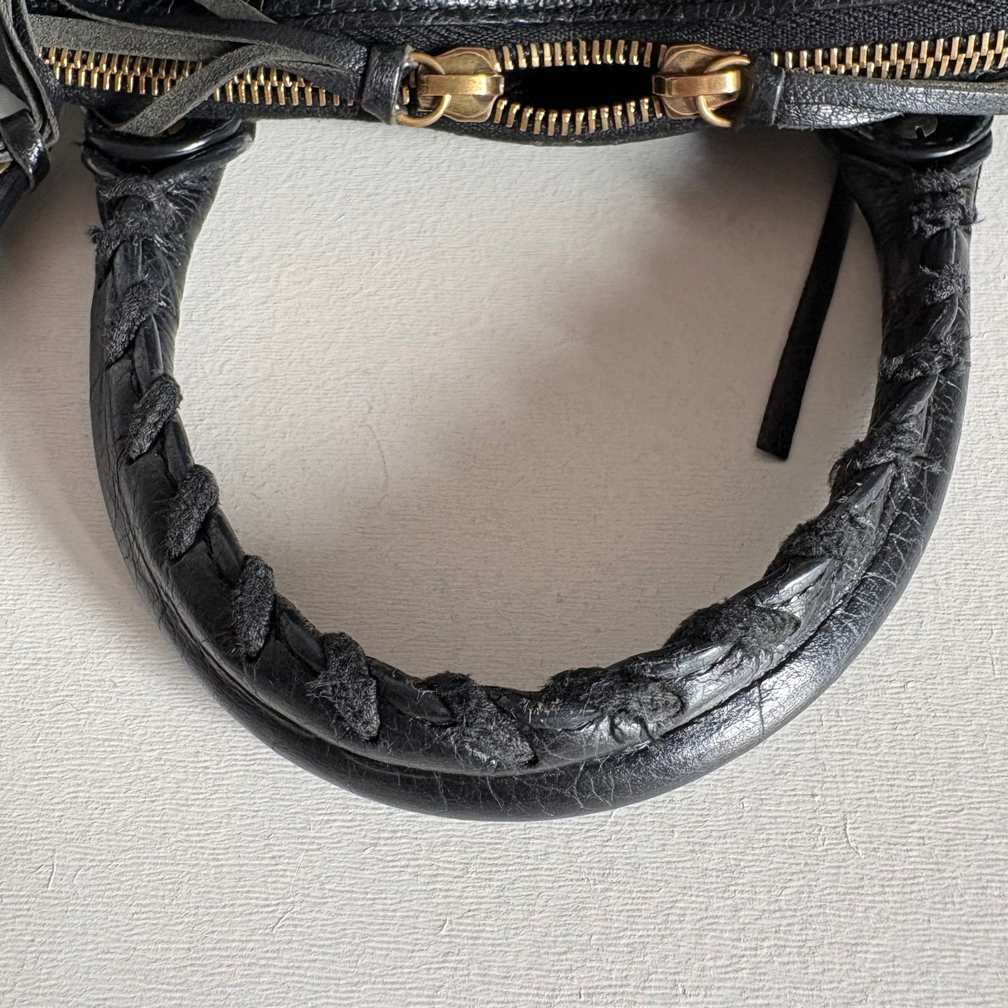 Balenciaga Classic bowling 30 Arena lambskin