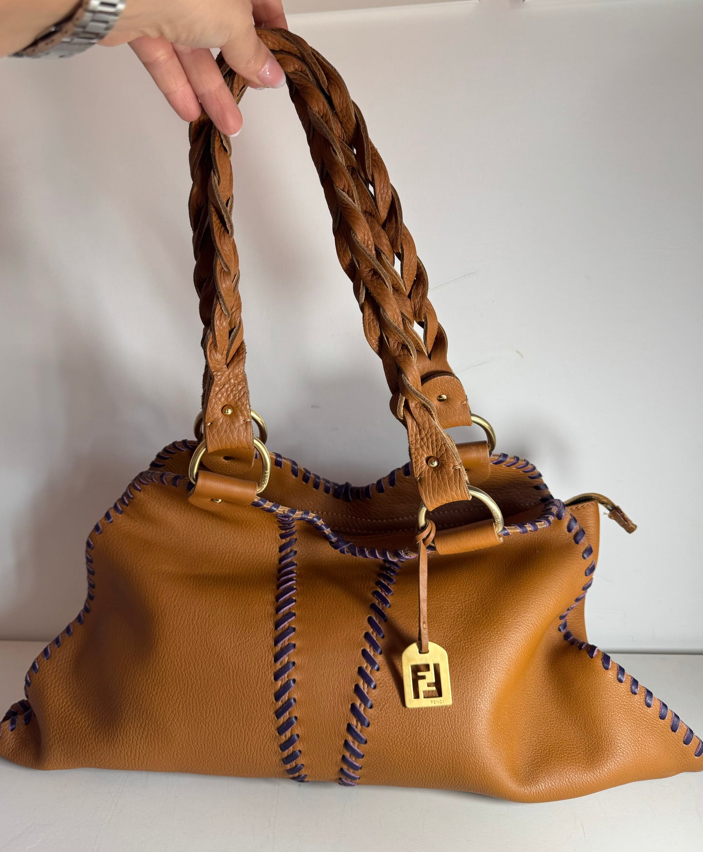 Fendi devil trapeze bag